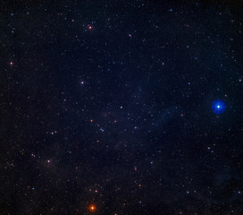 Fototapete - stars background with multicolored stars