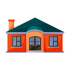 Villa of house vector icon.Cartoon vector icon isolated on white background villa of house .