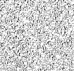 Aufkleber - Black and white static noise, glitched screen with 