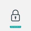 © Moonbee - Lock Icon Design, Vector EPS10