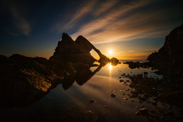 Wall Mural - Fiddle Rock reflection