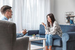 © Pixel-Shot - Psychologist working with young woman in office
