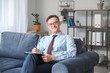 © Pixel-Shot - Portrait of male psychologist in office