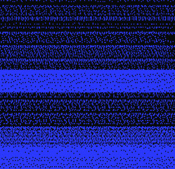 Poster - Retro VHS background like in old video tape rewind or no signal TV screen with glitch camera effect. Vaporwave/ retrowave style vector illustration.