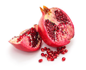 Sticker - Ripe fruit of a pomegranate.