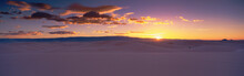 This Is Sunrise Over White Sands National Monument.