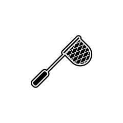 Aufkleber - nettle icon. Simple glyph, flat vector of camping icons for ui and ux, website or mobile application
