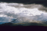 Fototapeta Krajobraz - Moody weather in Norway