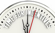 Time for Incentives Bonuses Payments Clock Words 3d Illustration