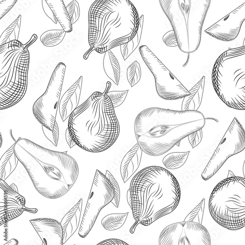 pears-and-leaf-seamless-pattern-sliced-fruit-hand-draw-fruit-texture
