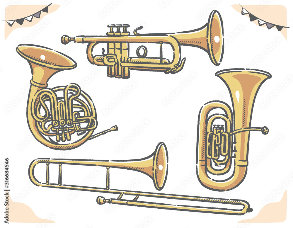 マジオ金管教本 楽譜 トランペット／ホルン／トロンボーン／チューバ