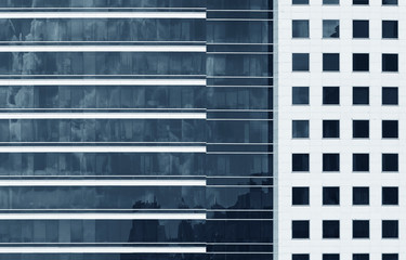 Poster - Exterior of modern architecture. Building abstract background