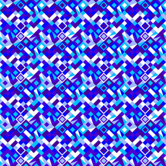 Poster - Seamless mosaic pattern background design - colorful vector illustration