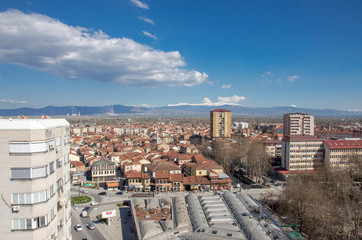 Wall Mural - Bitola, Macedonia (Битола, Македонија), - panoramic view