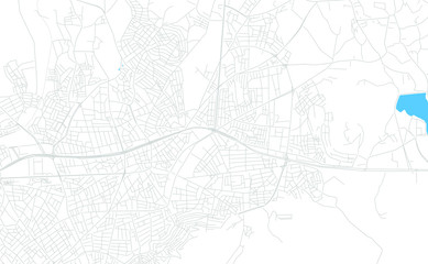  Malatya, Turkey bright vector map