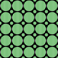 Poster - Abstract repeating circle pattern background - vector graphic design