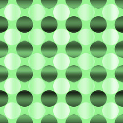 Poster - Abstract geometrical circle pattern design background - color vector graphic