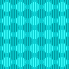 Poster - Abstract seamless pattern - vector circle background illustration