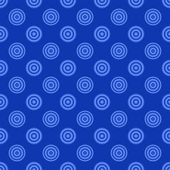 Poster - Abstract geometrical circle pattern background - vector graphic