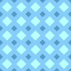 Poster - Seamless geometric square pattern design background - colored vector graphic