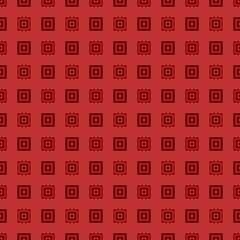 Poster - Simple seamless pattern - vector square background design