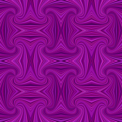 Poster - Purple seamless psychedelic abstract spiral burst stripe pattern background - vector illustration