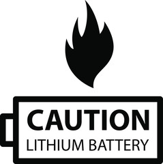 lithium ion battery Caution