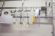 © MDBPIXS - Equipment hanging at butcher shop