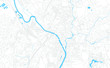 York, England bright vector map