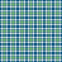 Checkered Tartan Seamless Blue Green Pattern Texture