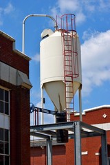 Vat containers at beer brewery Georgia, USA