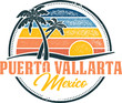 Vintage Puerto Vallarta Mexico Tropical Vacation Destination