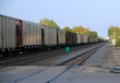 Burlington Northern Santa Fe freight trains