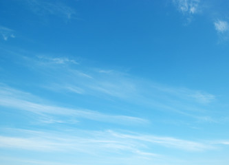 Wall Mural - blue sky and clouds