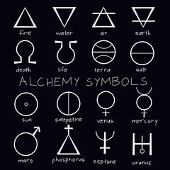 acheme symbols occulture mystic magic