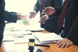 © weerachai - Lawyers are consulting business transactions for commercial profits.concept