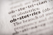 Dictionary Series - Obstetrics