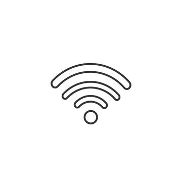wifi icon vector illustration for website and graphic design