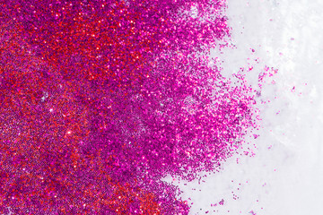 Poster - glitter with gel background 