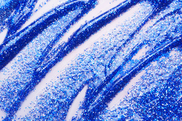 Poster - glitter with gel background 