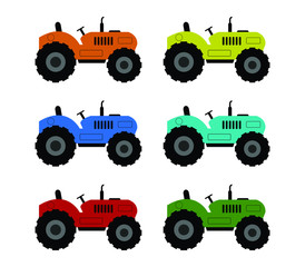 Sticker - tractor icon