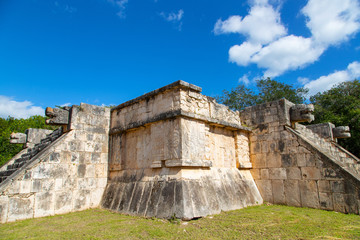 Wall Mural - Platform of Venus at Chichen Itza in the Yucatan Peninsula of Mexico