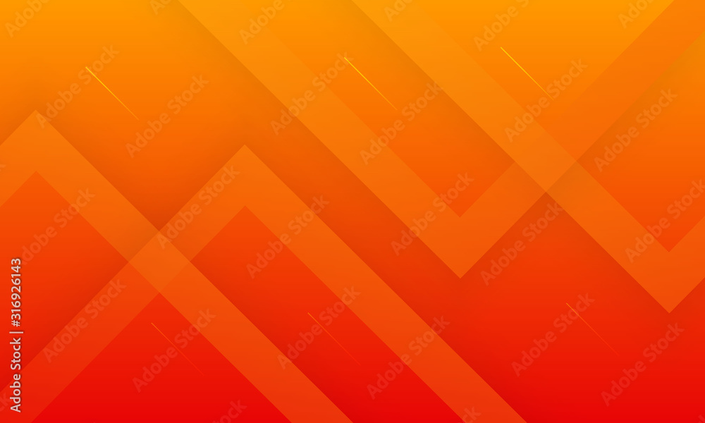 Abstract minimal orange background with geometric creative and minimal gradient concepts, for posters, banners, landing page concept image. - obrazy, fototapety, plakaty 