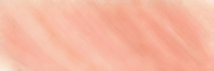 Poster - abstract painting banner simple with light pink, burly wood and peach puff colors