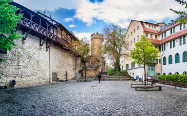 Wall Mural - Johannisplatz of Jena