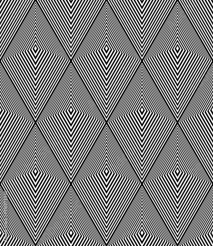 Seamless geometric diamonds pattern. Lines texture.