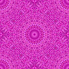 Poster - Bohemian seamless garden mandala ornament pattern background - floral spiritual abstract vector art