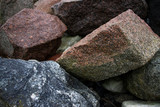 Fototapeta  -  sea ​​stones by the sea