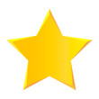 © Dr. Watson - Star icon vector isolated on white background. Gold Yellow star vector illustration
