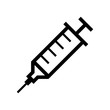 © infinetsoft - Syringe injection icon vector graphics design. Medical equipment.